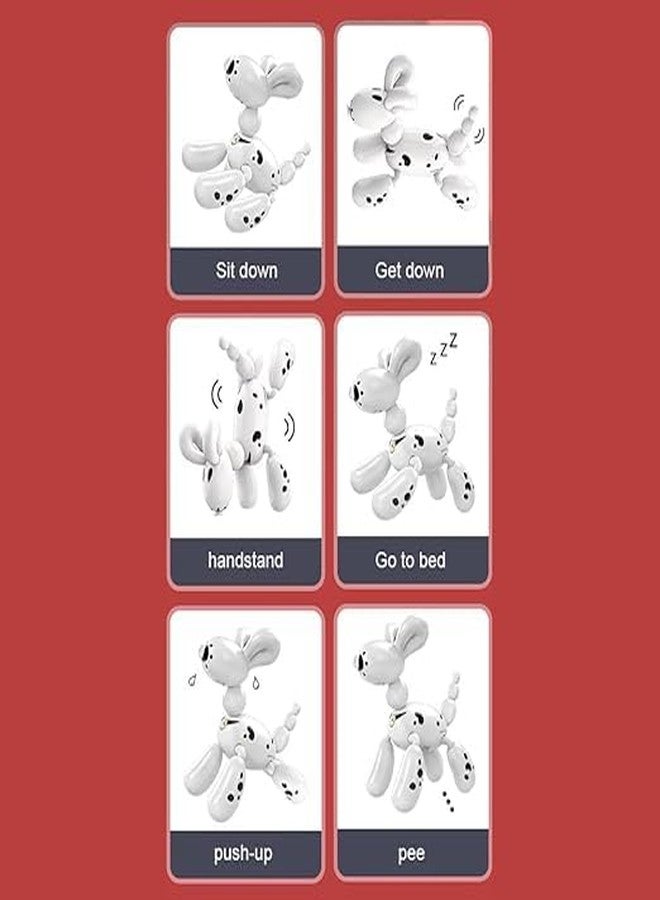 VIKINGS Interactive Balloon Dog Robot Toy, Remote Control Programmable Pet with Touch Response (Balloon Dog Robot) Multicolor - Image 3